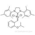 (1,3-BIS- (2,4,6-TRIMETHYLPHENYL) -2-IMIDAZOLIDINYLIDEN) DICHLOR (O-ISOPROPOXYPHENYLMETHYLEN) RUTHENIUM CAS 301224-40-8